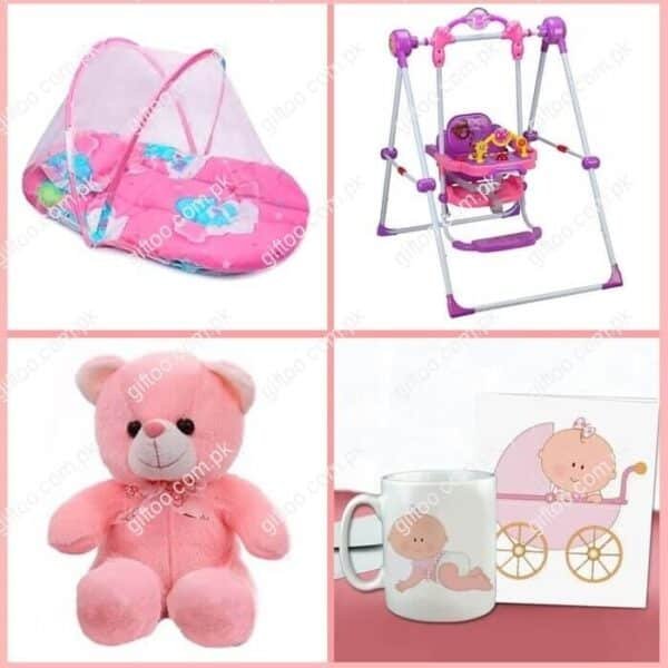 New Born Baby Girl Deal 4 Send Gifts To Pakistan Giftoo No1 Gift